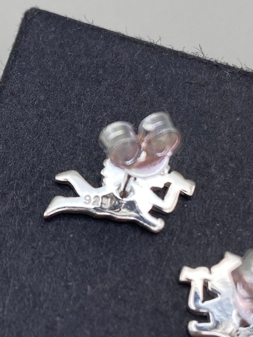 Clous Vintage argent 925 anges