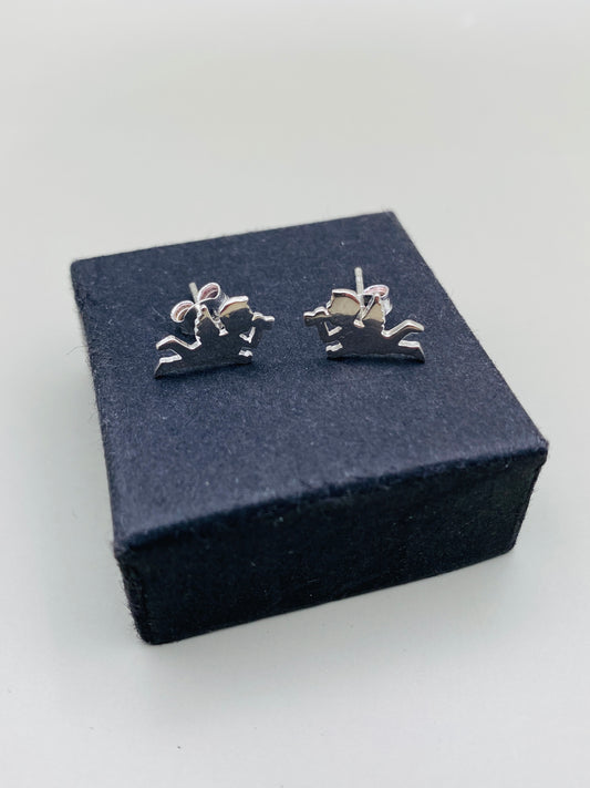 Clous Vintage argent 925 anges