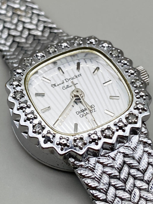 Marcel Drucker Collection – Montre vintage sertie de diamants