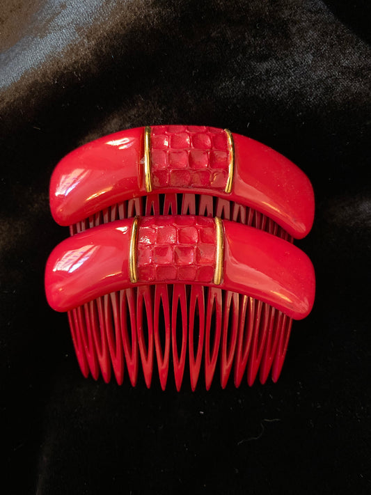 Peignes à cheveux vintage Alexandre de Paris