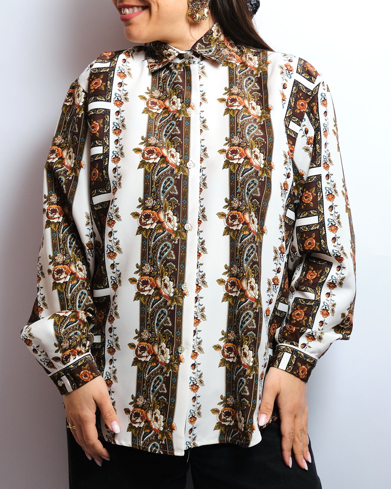 Chemisier vintage FANNY DE TOUCHE PARIS 90