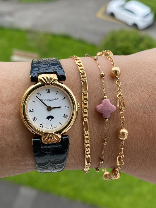 Montre Vintage (NOS) quartz KARL LAGERFELD