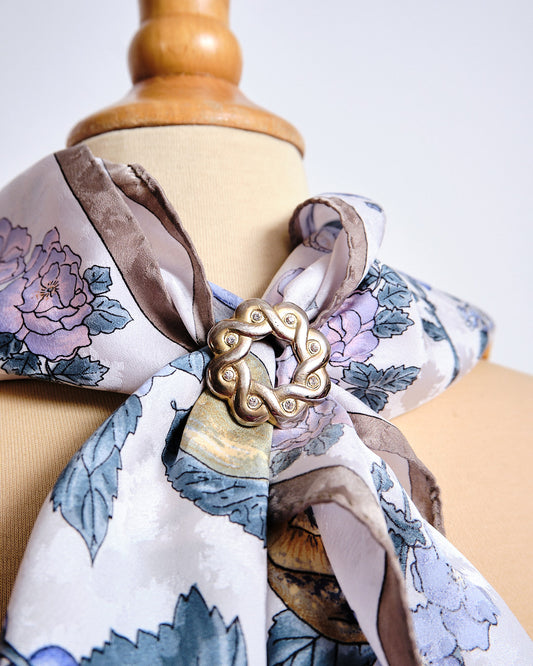 Pince à foulard Vintage