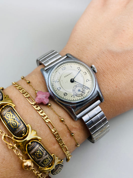 Montre Vintage Military SAGARA Swiss made