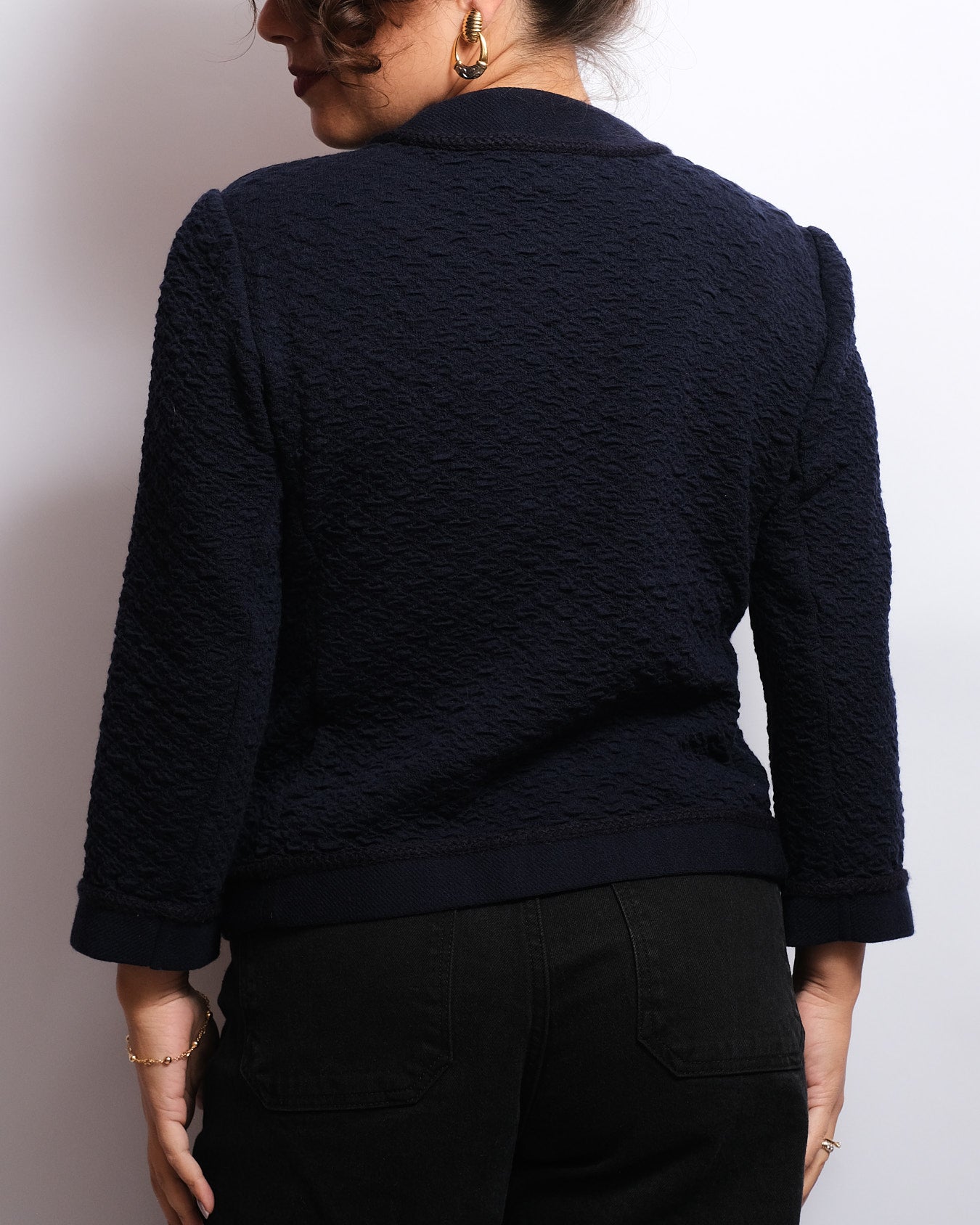 Pull en pure laine vierge Dama – Made in Italy (années 80/90)