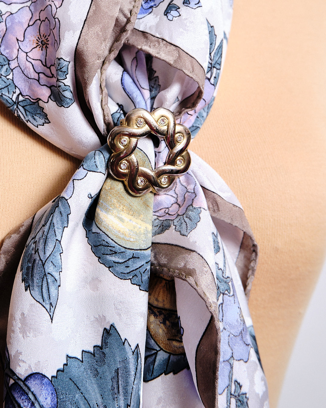 Pince à foulard Vintage