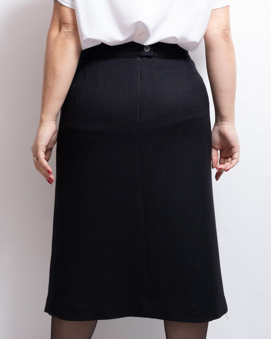 Jupe 80s Vintage en Laine