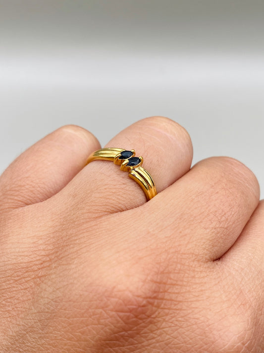 Bague Vintage dorée