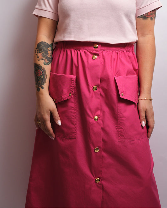 Jupe vintage Céline Paris 80s – Made in France, pièce iconique