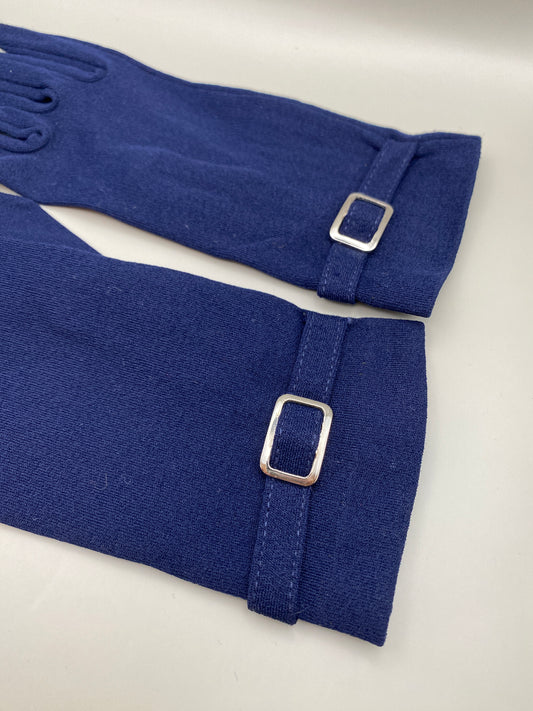 Gants courts vintage marine