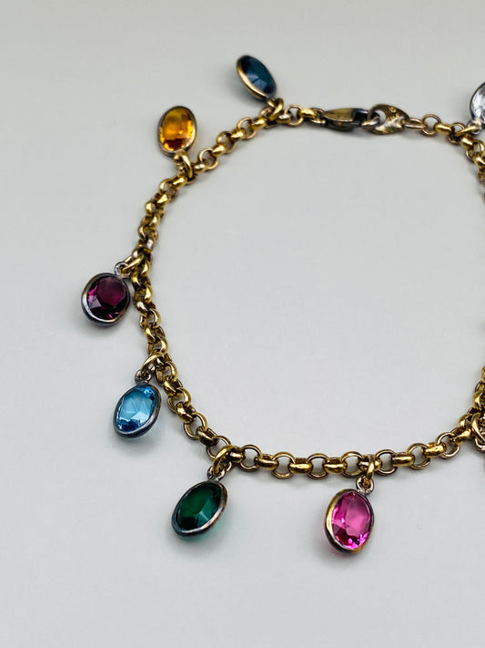 Bracelet vintage Roldi – Italie années 1980
chaîne et pampilles