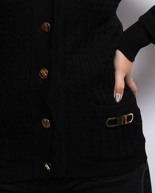 Un cardigan vintage 80s - Swiss made