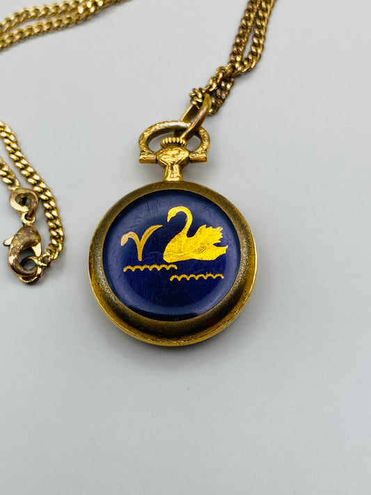 Montre à gousset Jacques du Manoir Quartz Vintage Swiss made