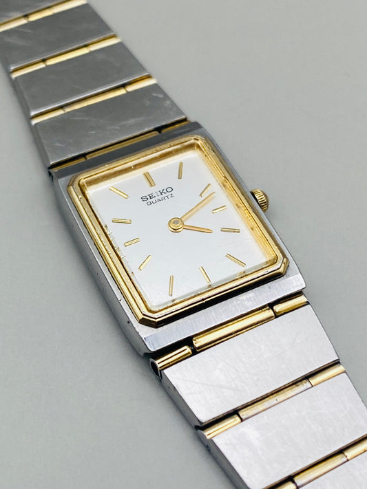 Montre Seiko Vintage Bicolore – Élégance 80s petit poignet