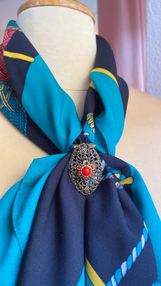 Pince à foulard Vintage