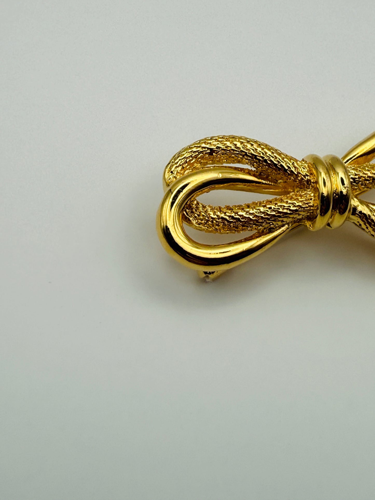 Broche Vintage noeud