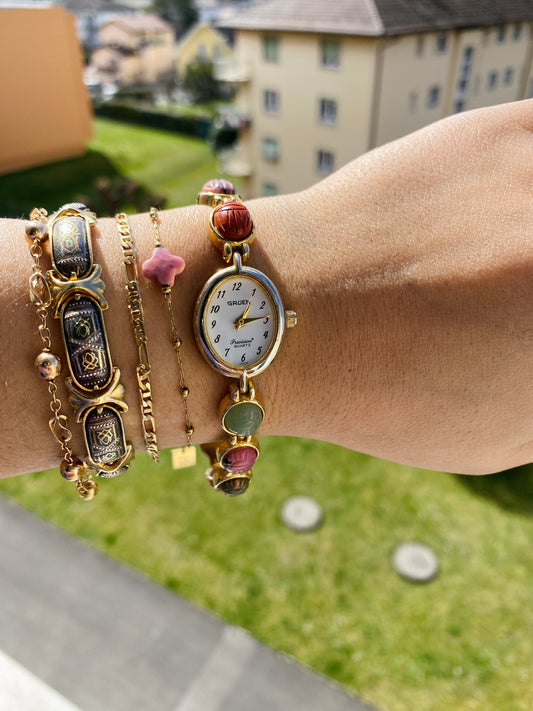 Montre Vintage GRUEN Precision Scarab