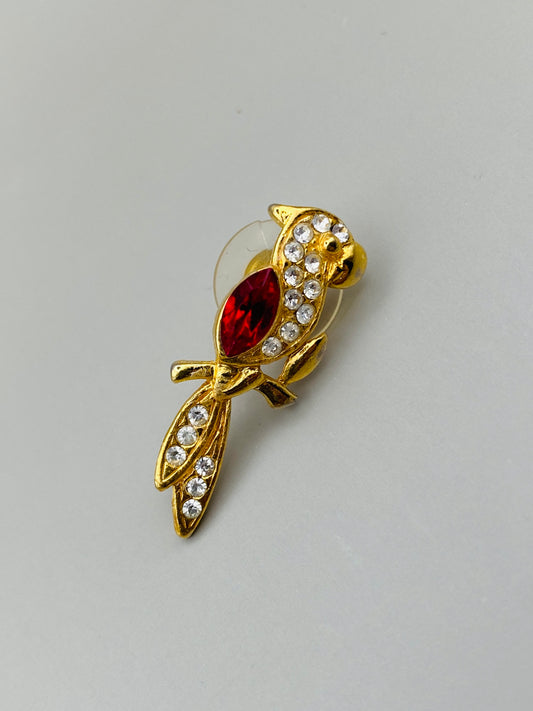 Pins vintage perroquet