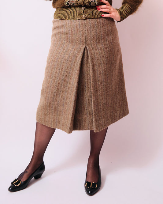 Jupe en laine vintage