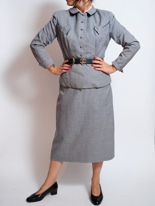 Tailleur vintage Ann Tylor – élégance américaine des années 50