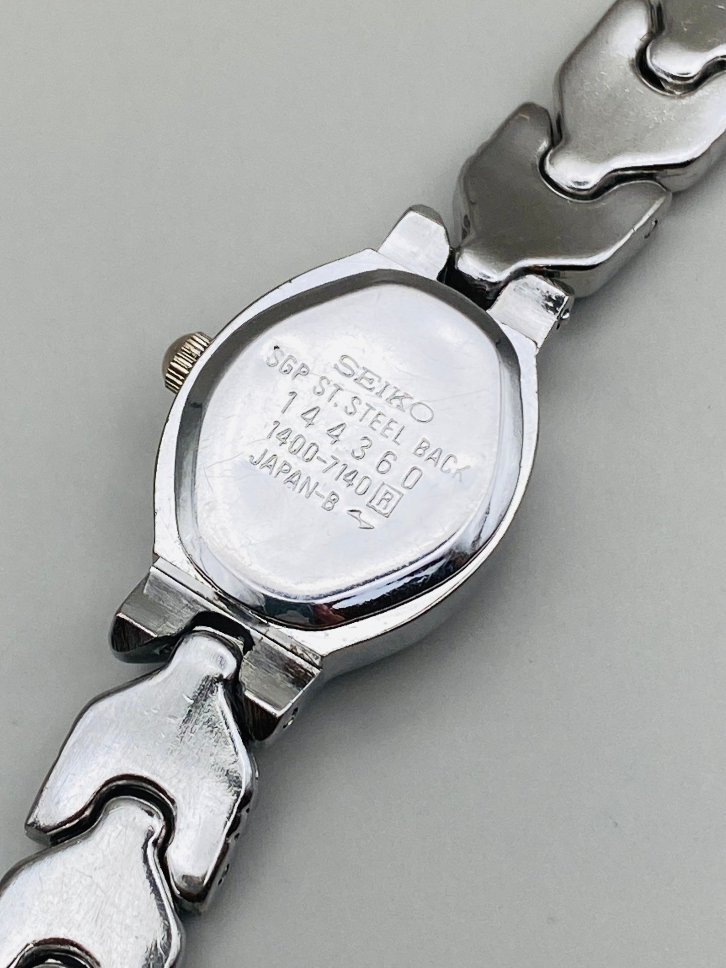 Montre quartz Seiko Vintage 90s – Bracelet Bijou