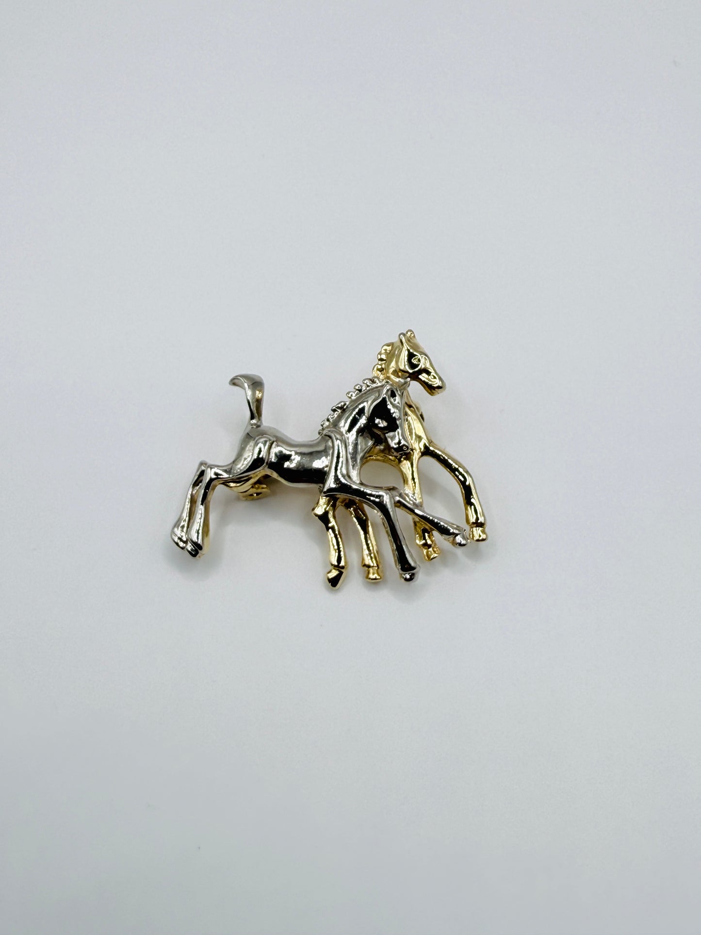 Broche Vintage « Chevaux »