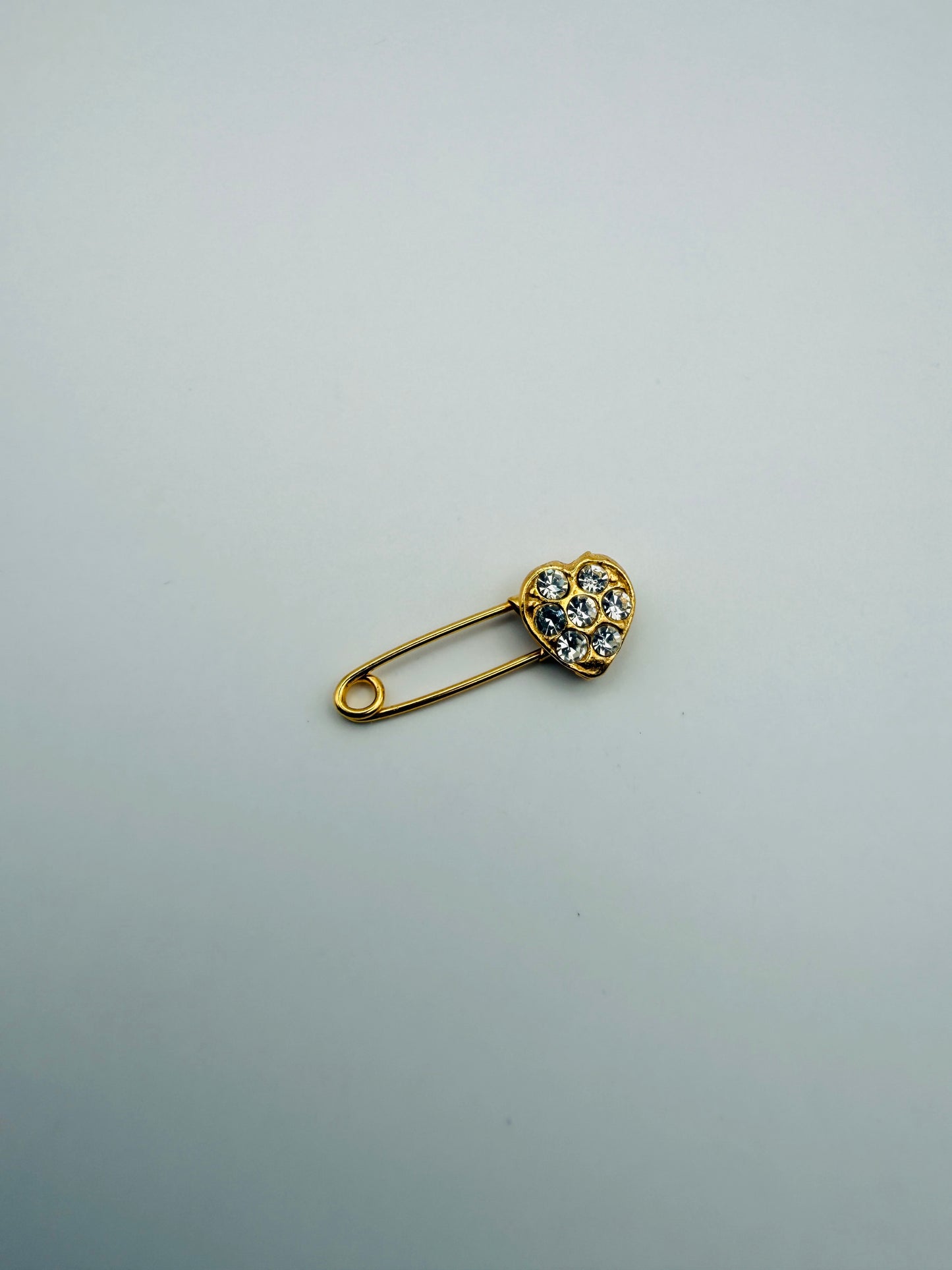 Broche vintage coeur