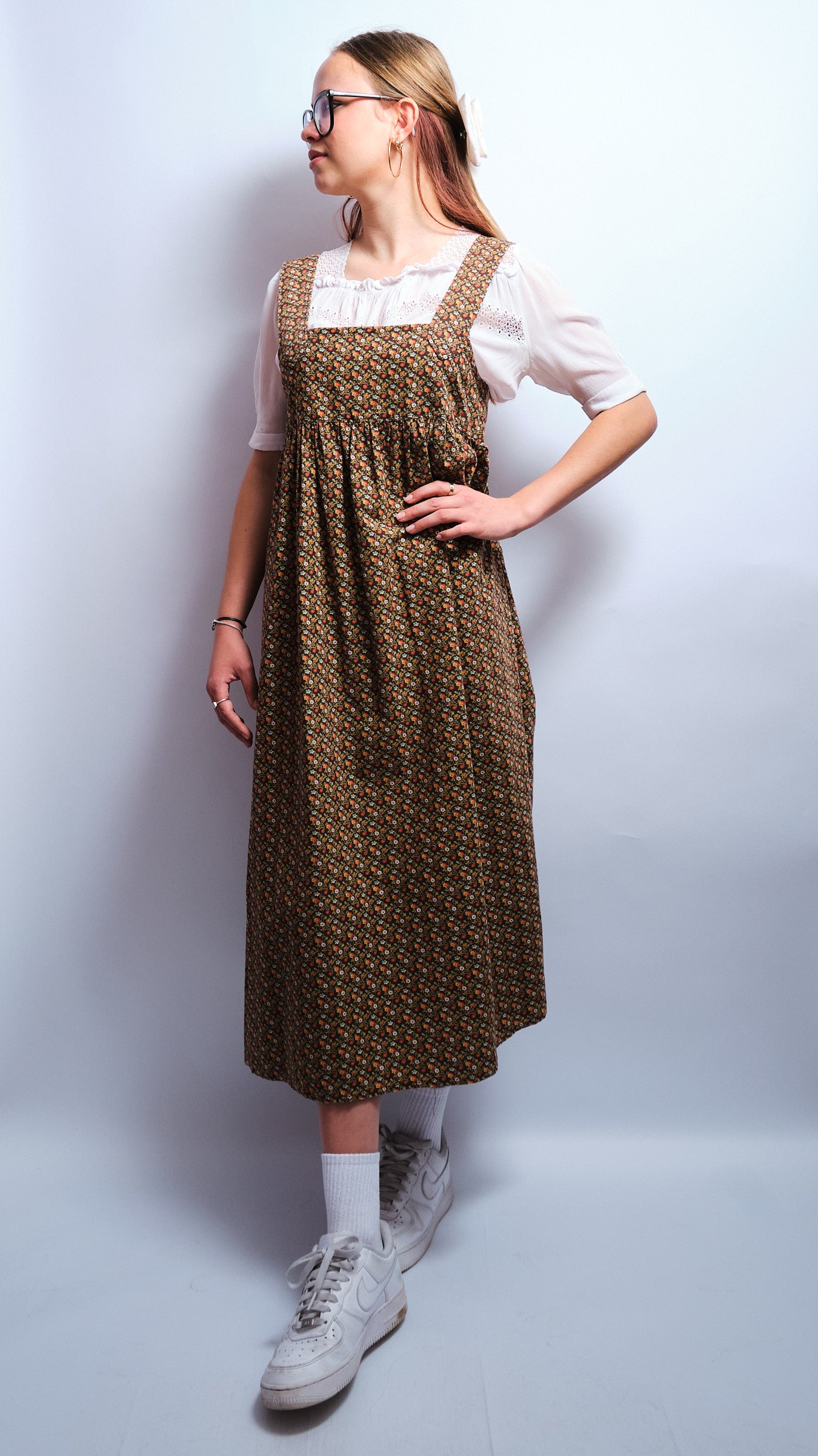 Robe vintage fleurie – esprit folk / romantique
