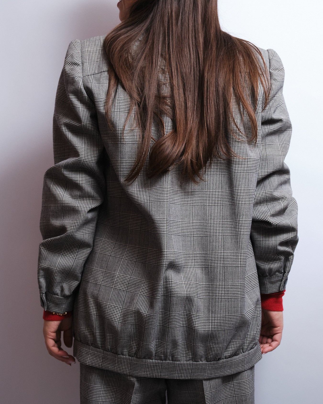 Tailleur vintage fait main 80s – élégance intemporelle & coupe structurée