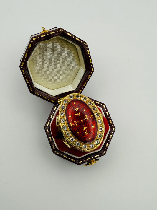 Bague-montre vintage Florimont Neuchâtel