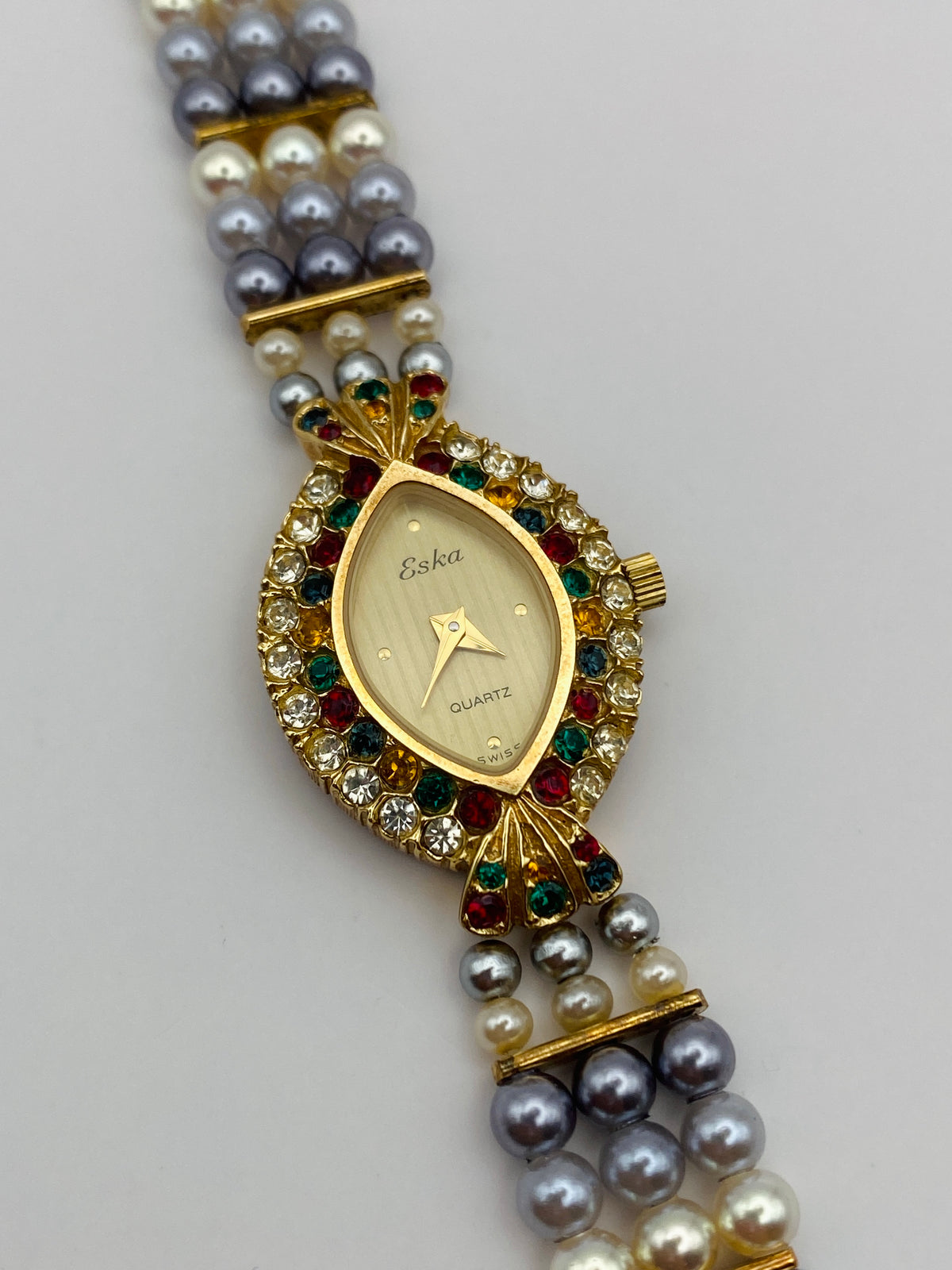 Montre-bijou vintage Eska – Swiss Made – 1985