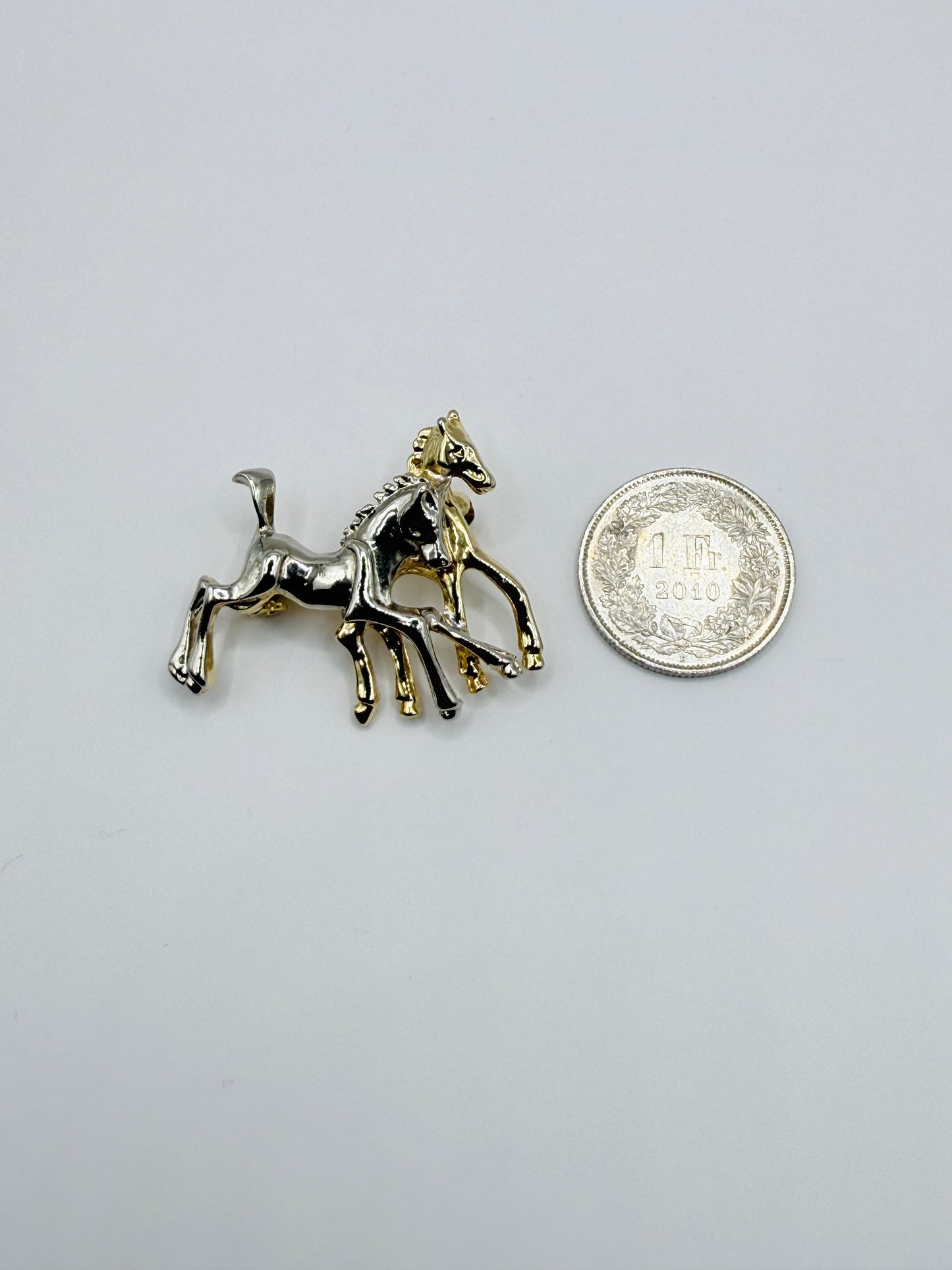 Broche Vintage « Chevaux »