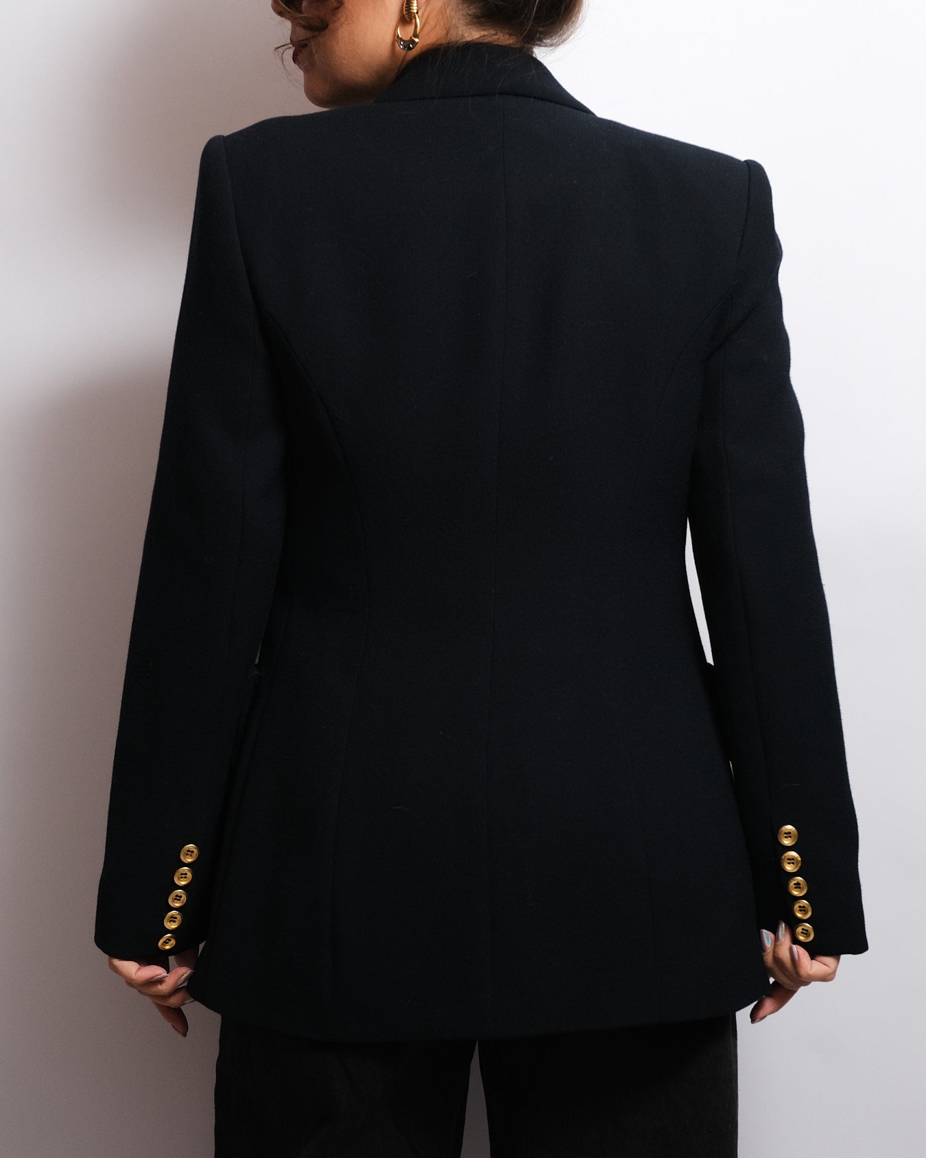 Blazer marine double boutonnage – Collection Allumette A.C Paris (années 80–90)