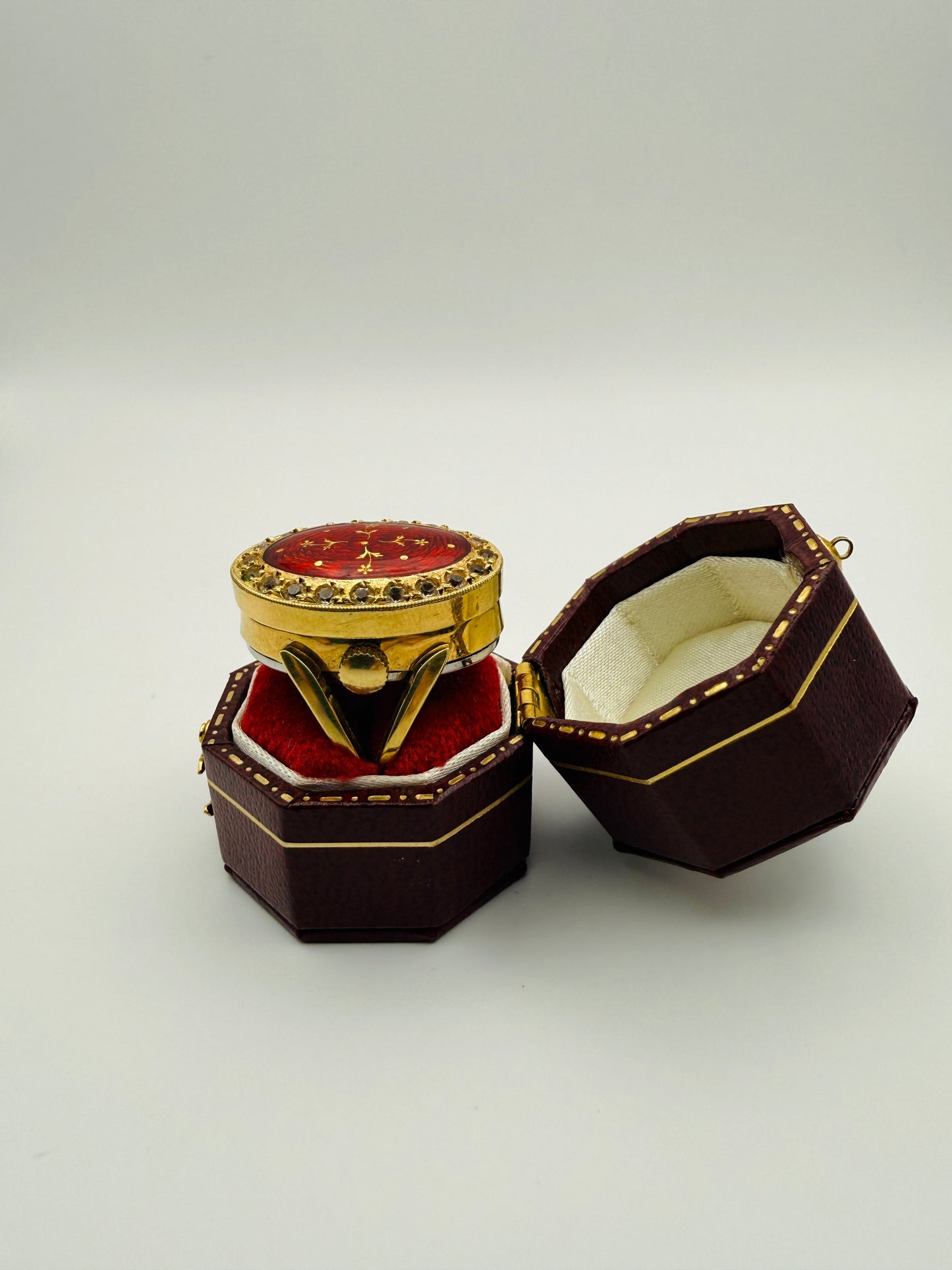 Bague-montre vintage Florimont Neuchâtel