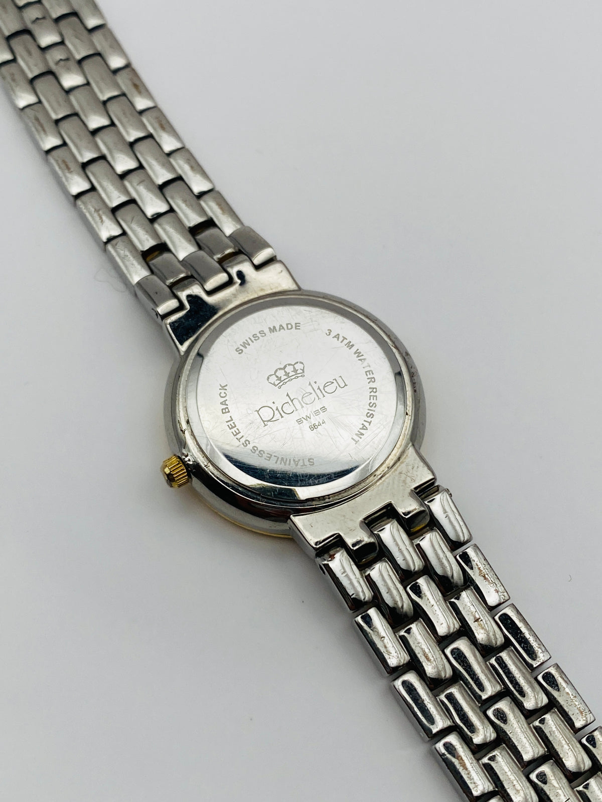 Richelieu Swiss – Montre bijou & bagues interchangeables