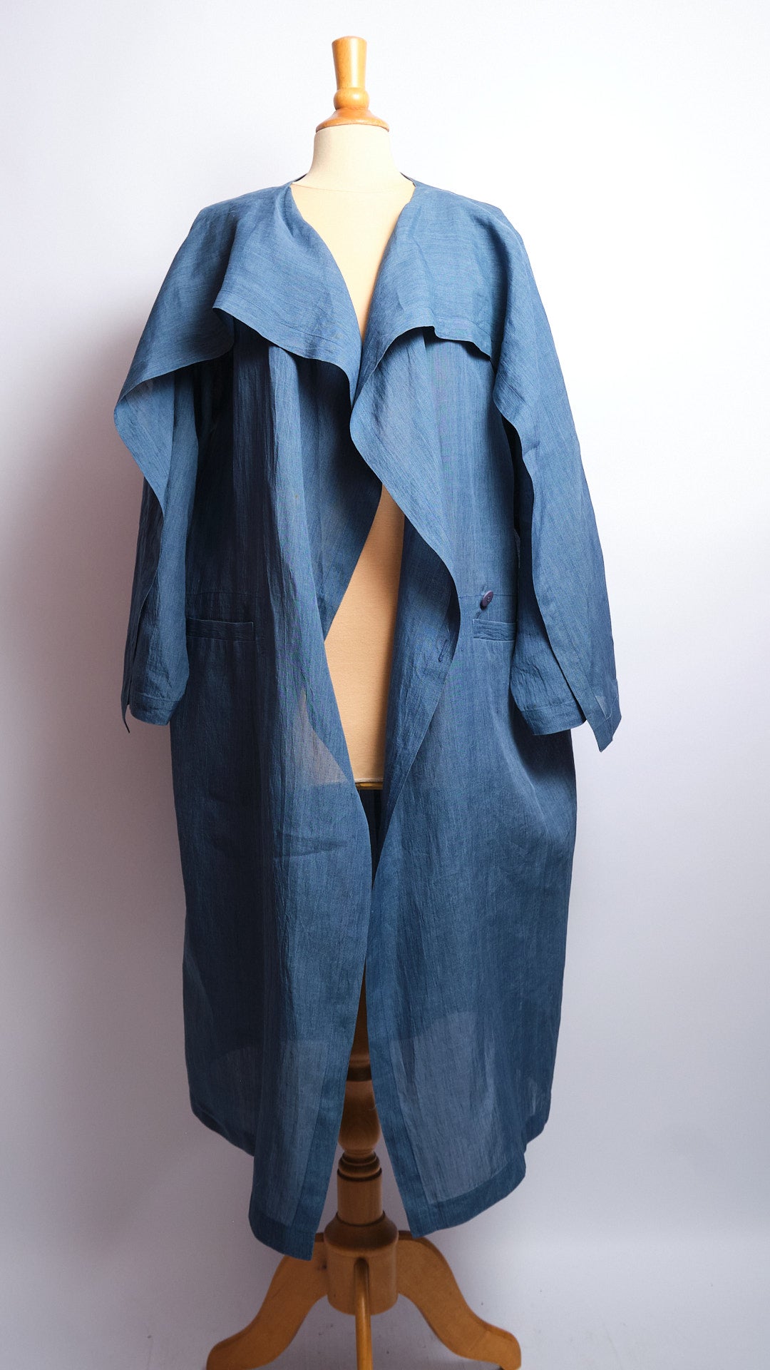 Manteau Cape Vintage 70s Issey Miyake