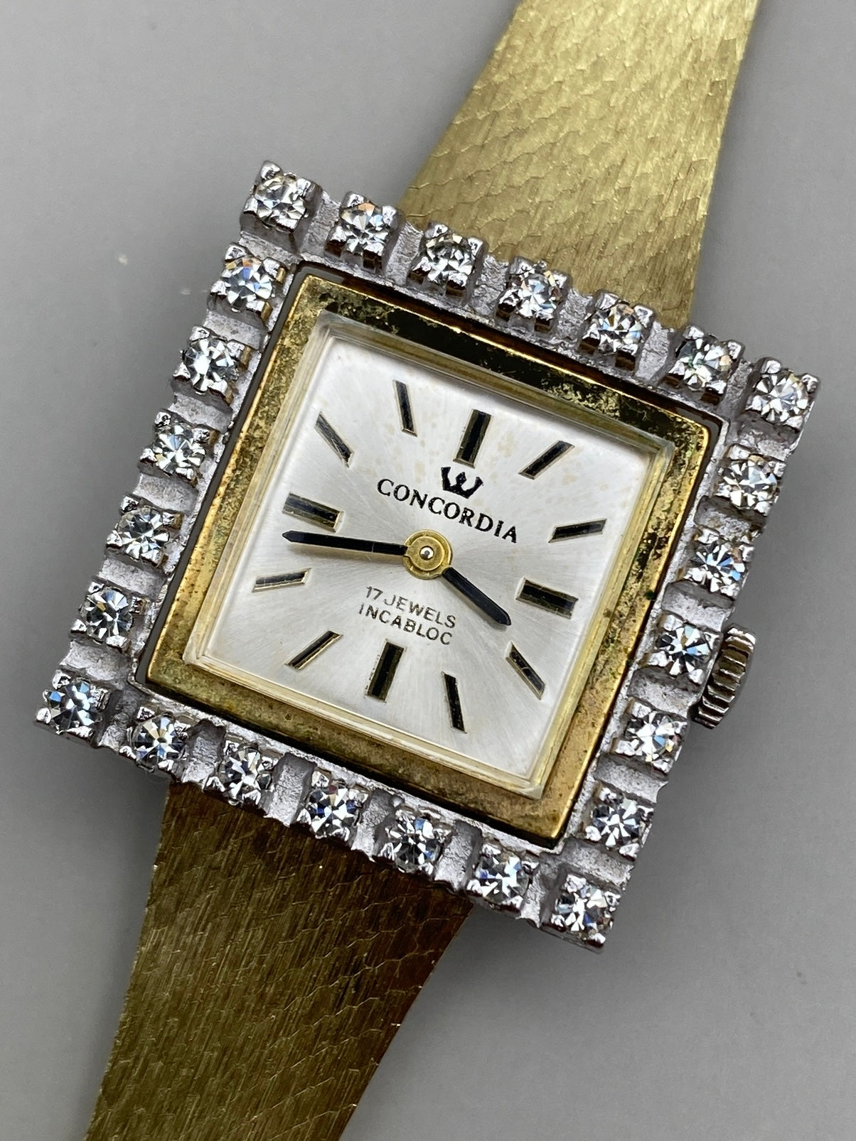 Montre Concordia Vintage mécanique – 17 Jewels Incabloc 60-70s