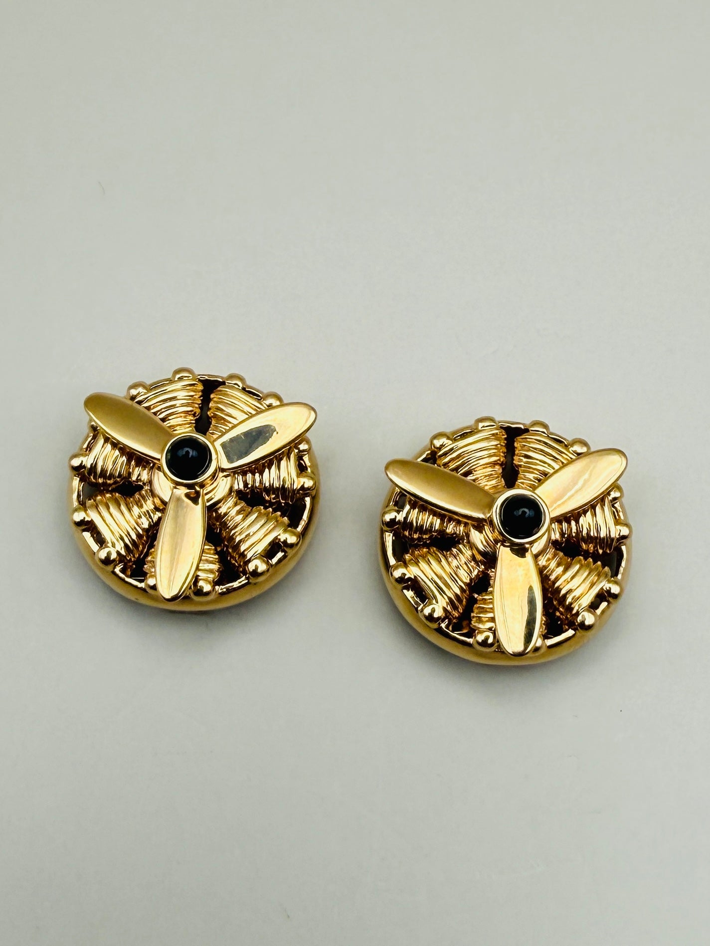 Cache Boutons Bijoux Pierre Lang Vintage — Ornement de Col Couture (années 80-90)