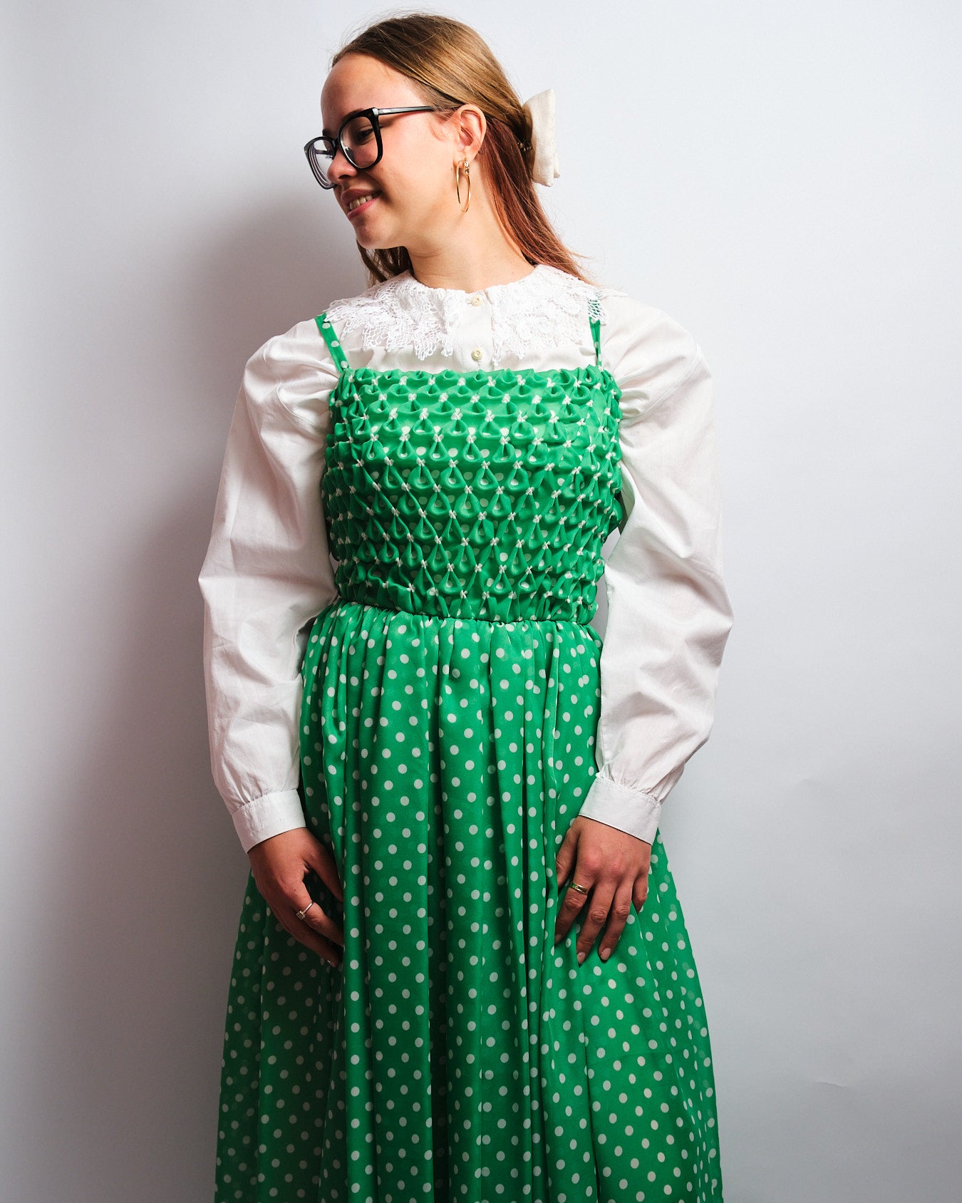 Robe vintage années 70 – pièce artisanale