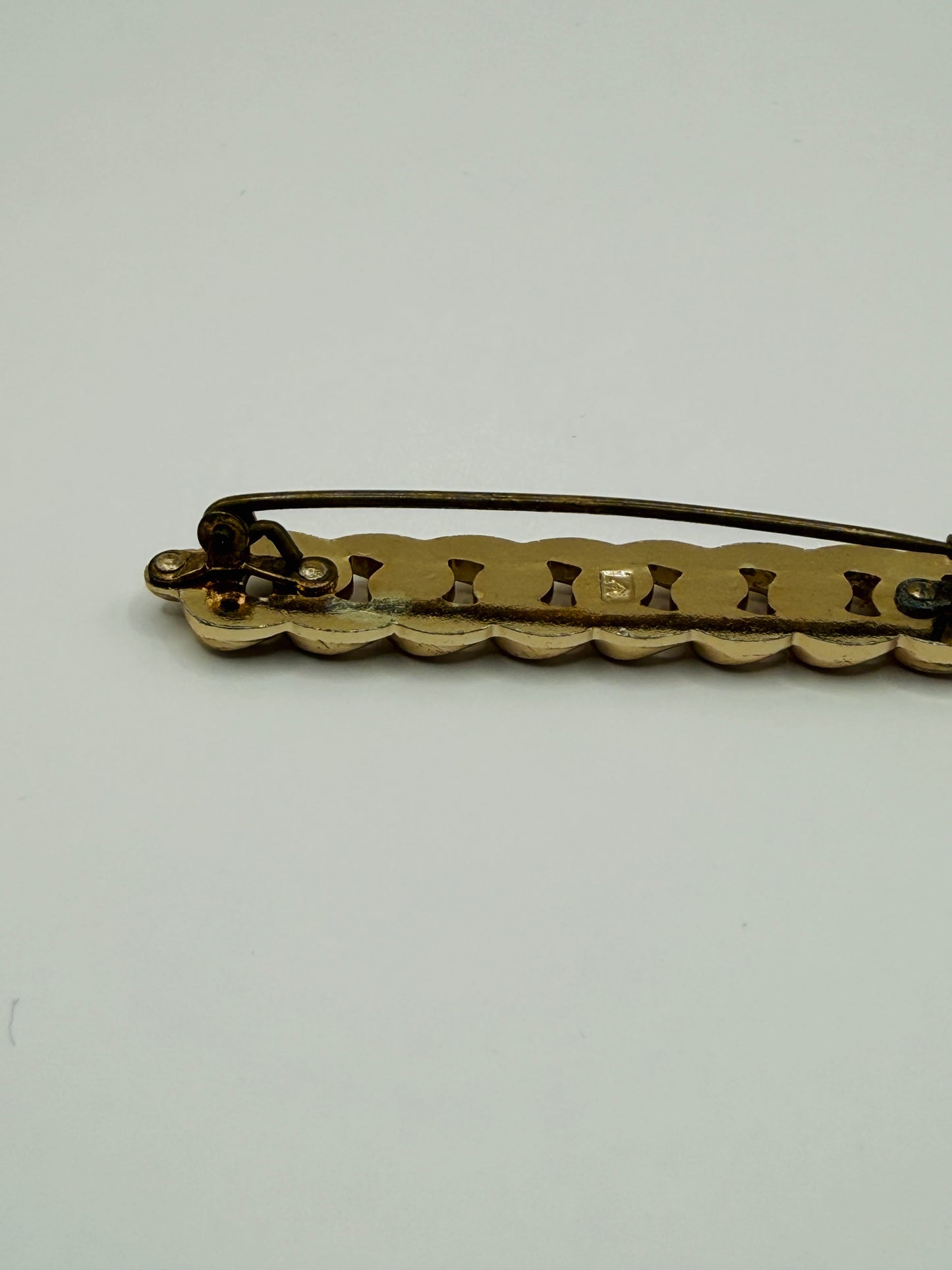 Broche Vintage « tresse »