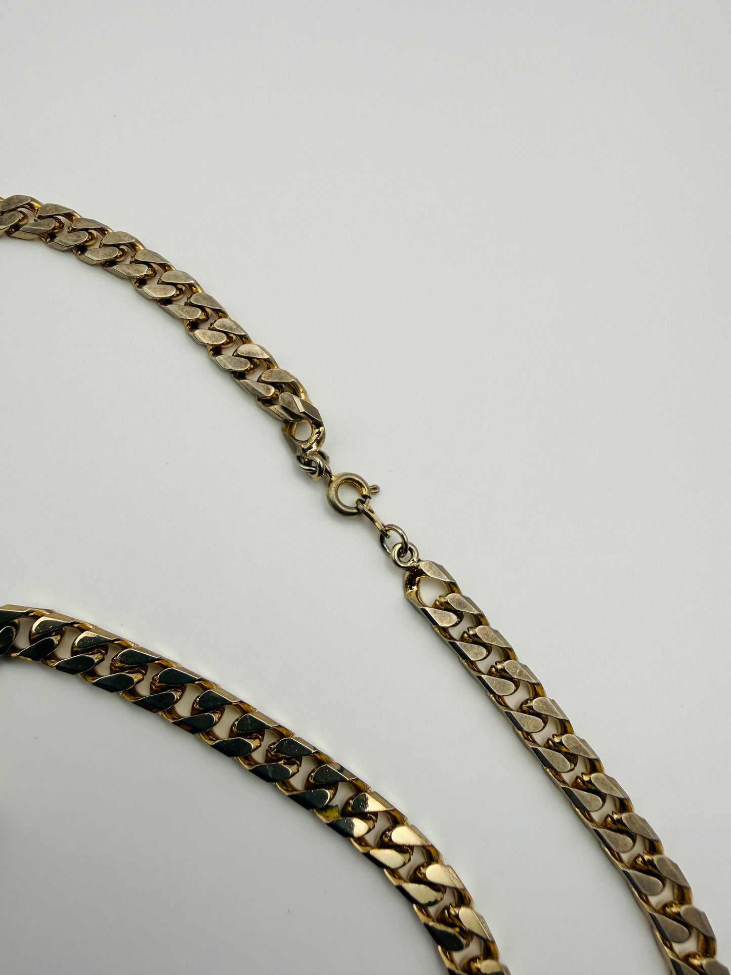 Collier vintage à pendentif soleil bicolore