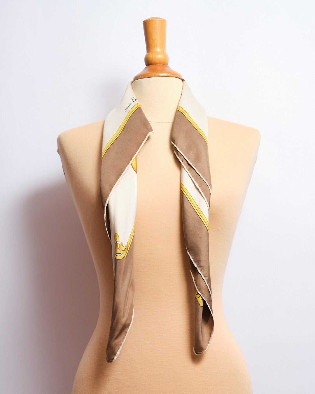 Foulard Vintage 80s Soie