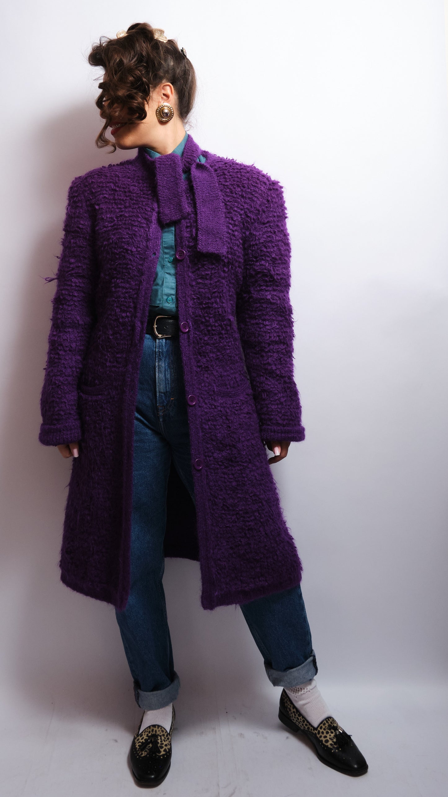 Manteau Vintage en Laine Sonia Rykiel