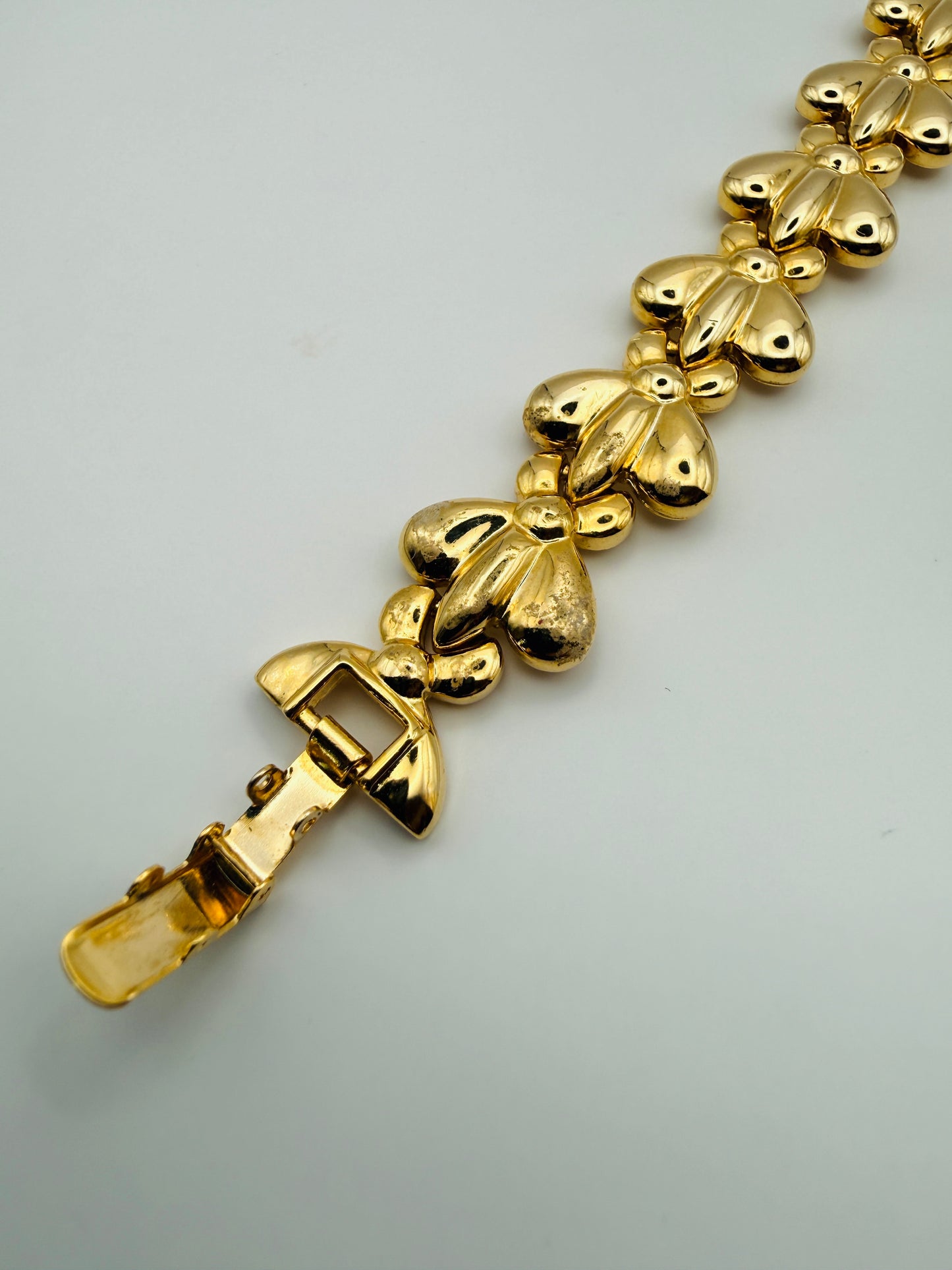Bracelet vintage doré