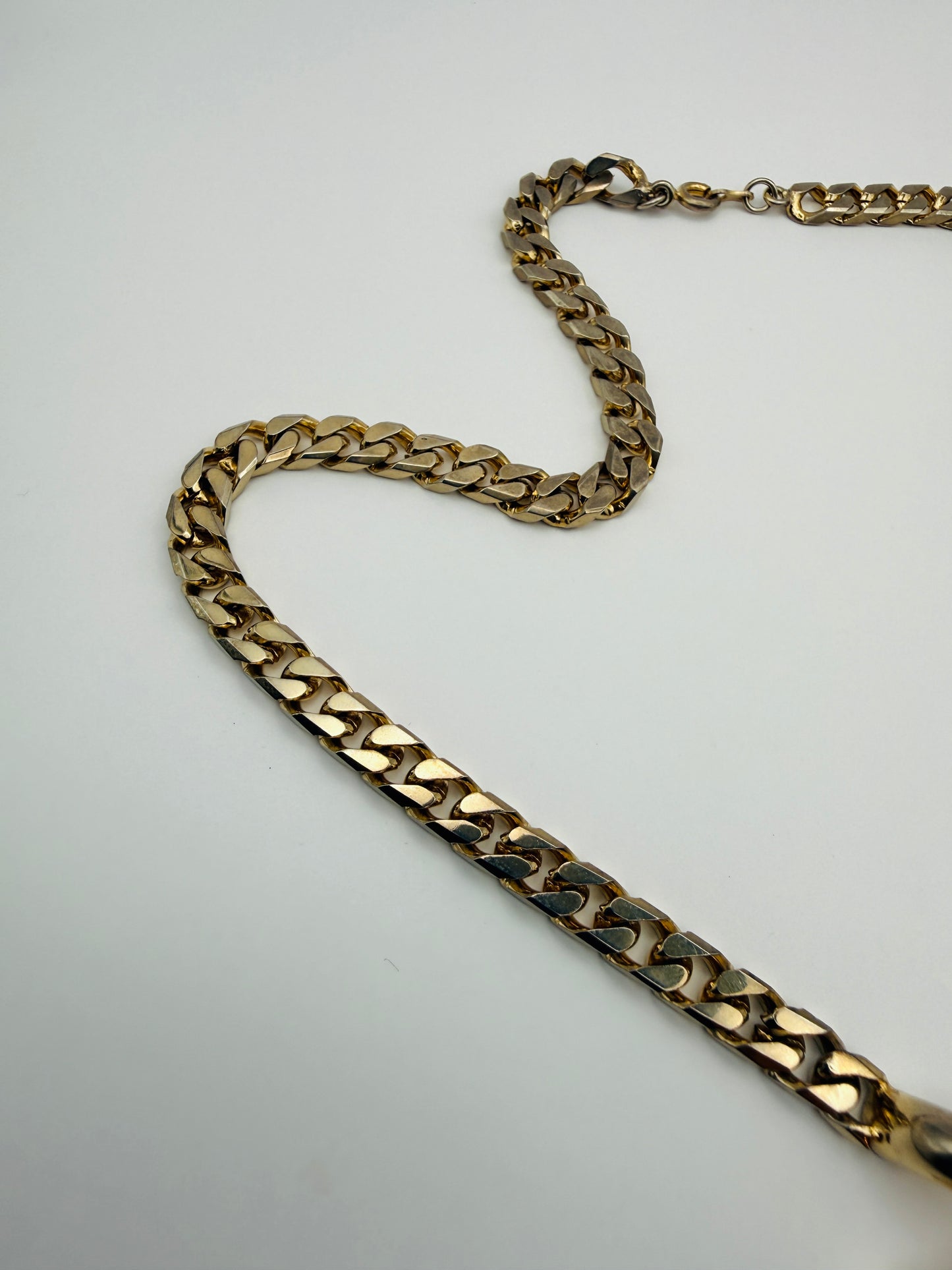 Collier vintage à pendentif soleil bicolore