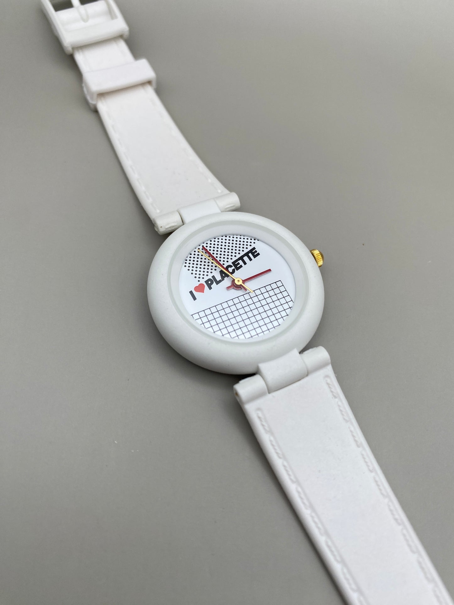 Montre Vintage Publicitaire – I ❤️ PLACETTE (1990)