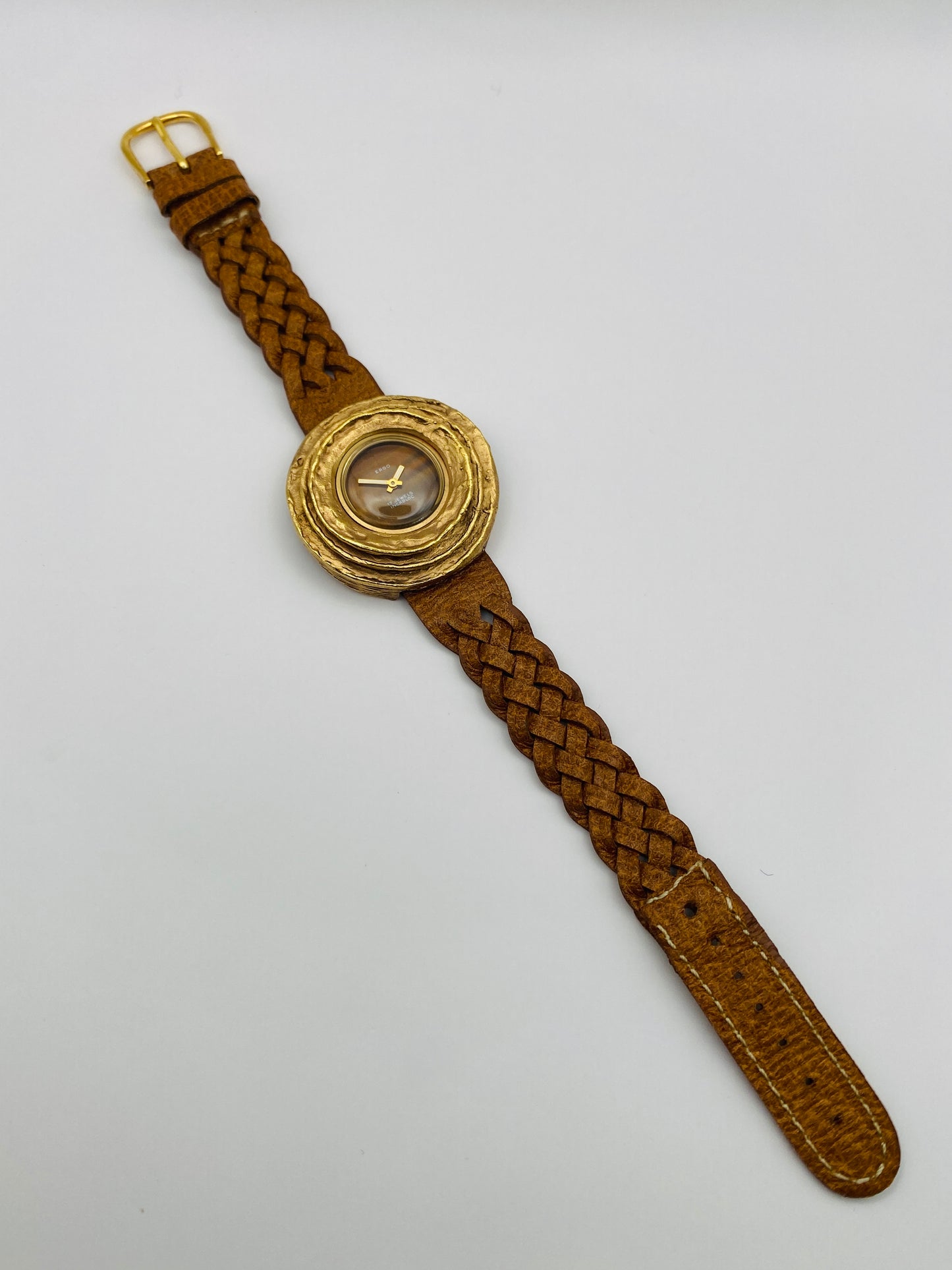 Montre vintage mécanique Ergo – New Old Stock – 17 rubis – Incabloc – Swiss Made