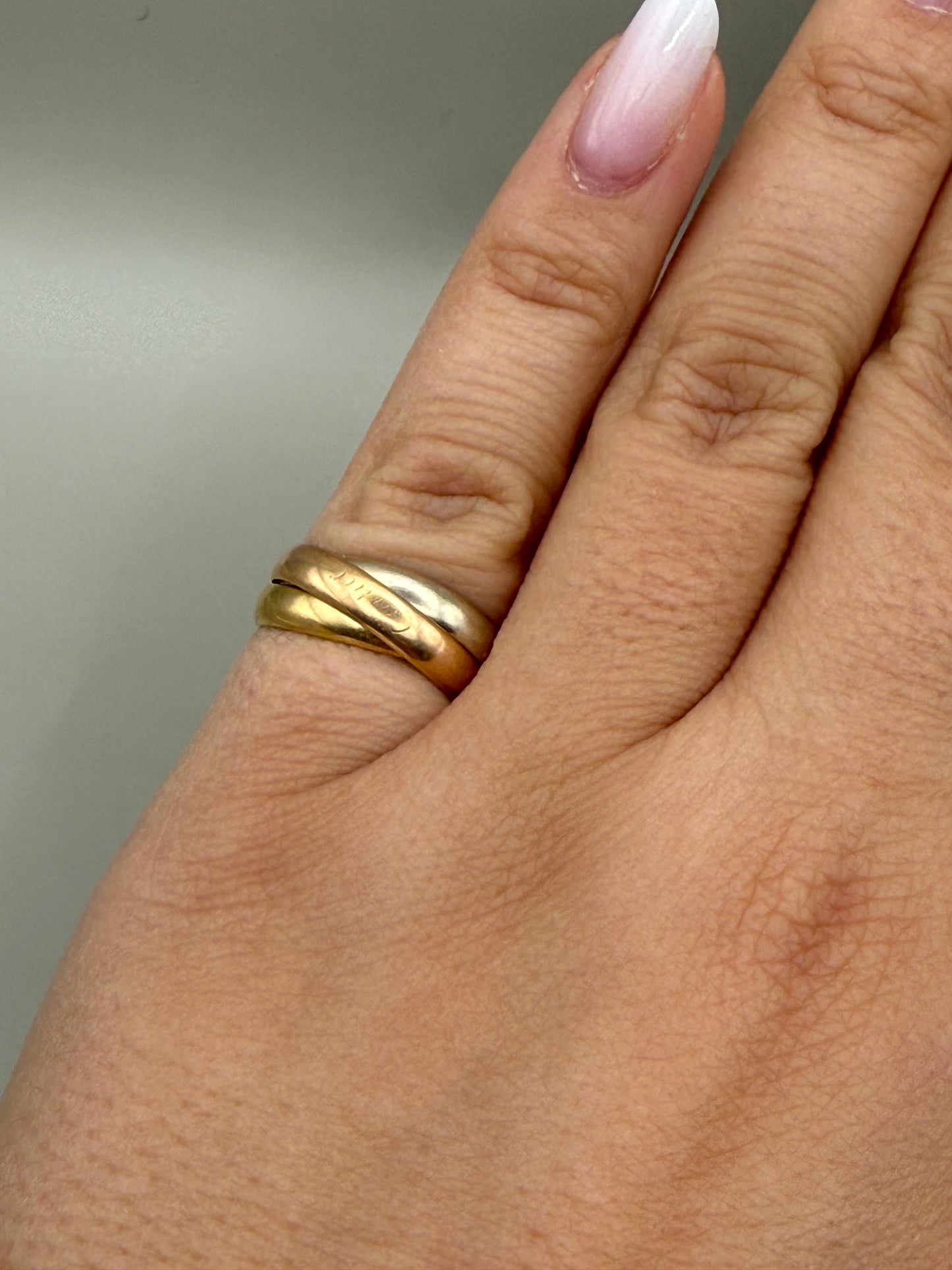 Bague vintage Trinity en or 18 carats – Cartier (1986)