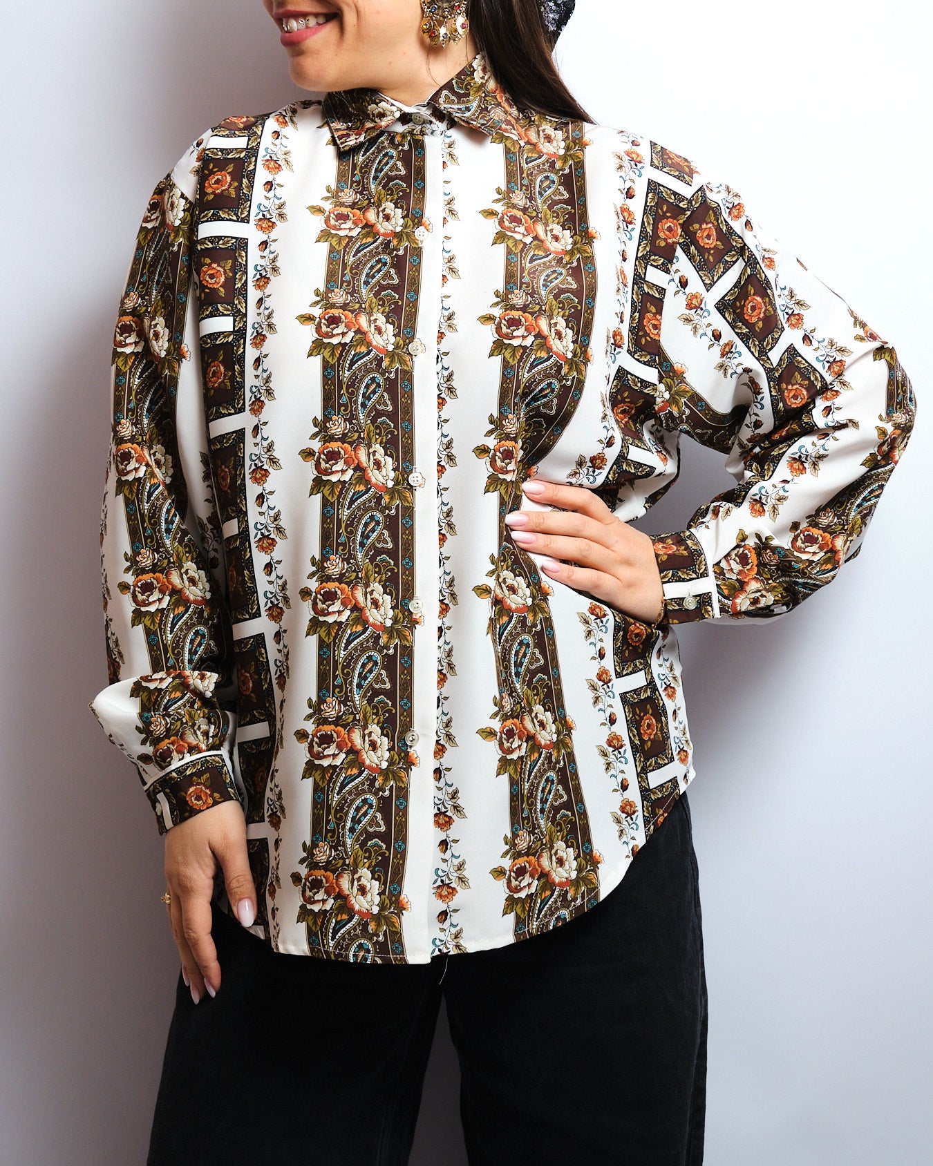 Chemisier vintage FANNY DE TOUCHE PARIS 90