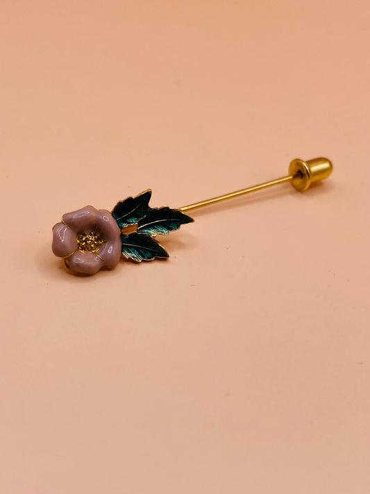 Broche vintage fleur